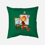 Guybrush Triple Self-Portrait-None-Removable Cover w Insert-Throw Pillow-jasesa