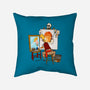 Guybrush Triple Self-Portrait-None-Removable Cover w Insert-Throw Pillow-jasesa