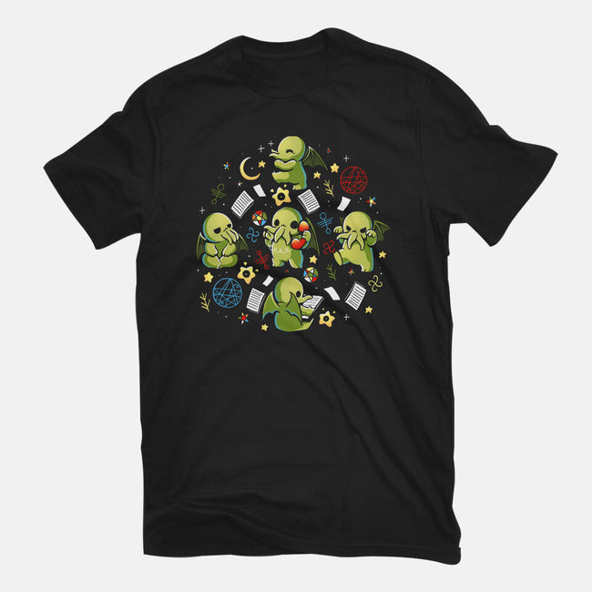 Demon Call-Womens-Fitted-Tee-Vallina84