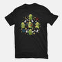 Demon Call-Womens-Fitted-Tee-Vallina84
