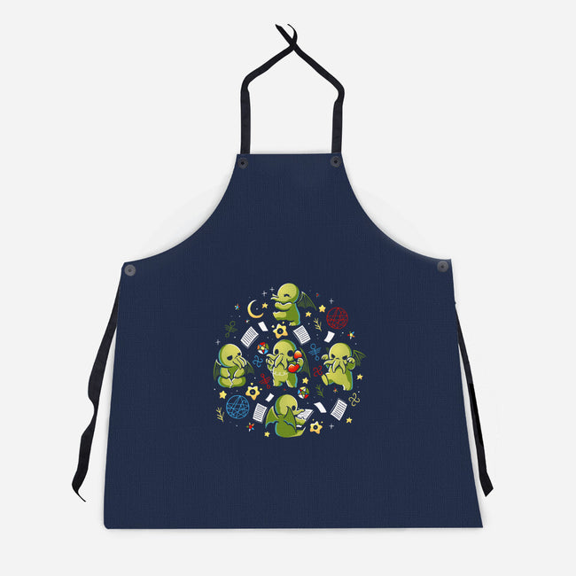 Demon Call-Unisex-Kitchen-Apron-Vallina84