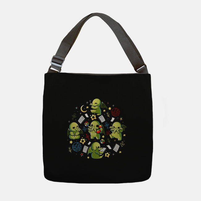Demon Call-None-Adjustable Tote-Bag-Vallina84