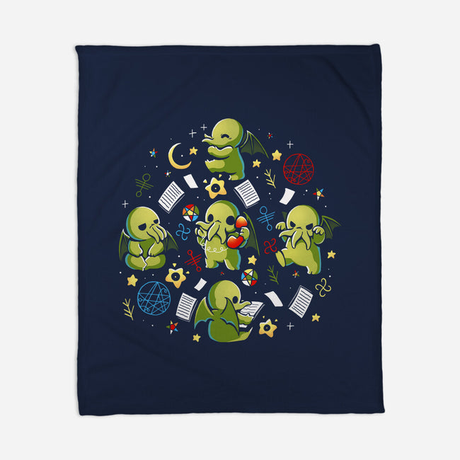 Demon Call-None-Fleece-Blanket-Vallina84
