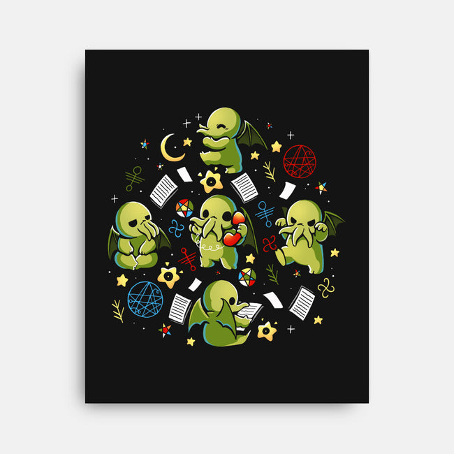 Demon Call-None-Stretched-Canvas-Vallina84