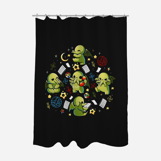 Demon Call-None-Polyester-Shower Curtain-Vallina84