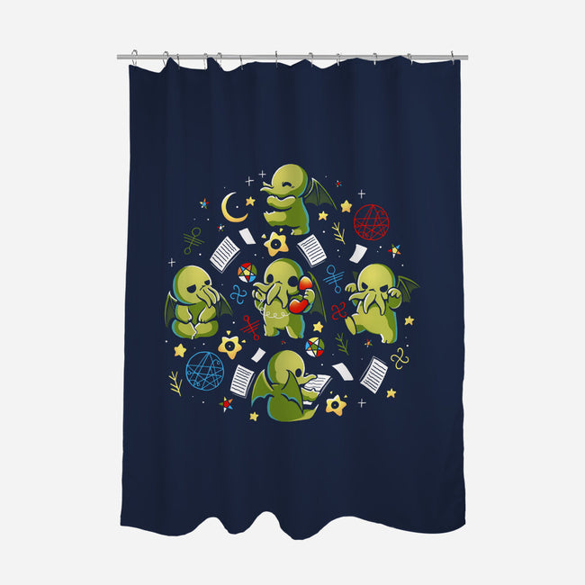 Demon Call-None-Polyester-Shower Curtain-Vallina84