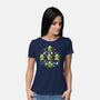 Demon Call-Womens-Basic-Tee-Vallina84