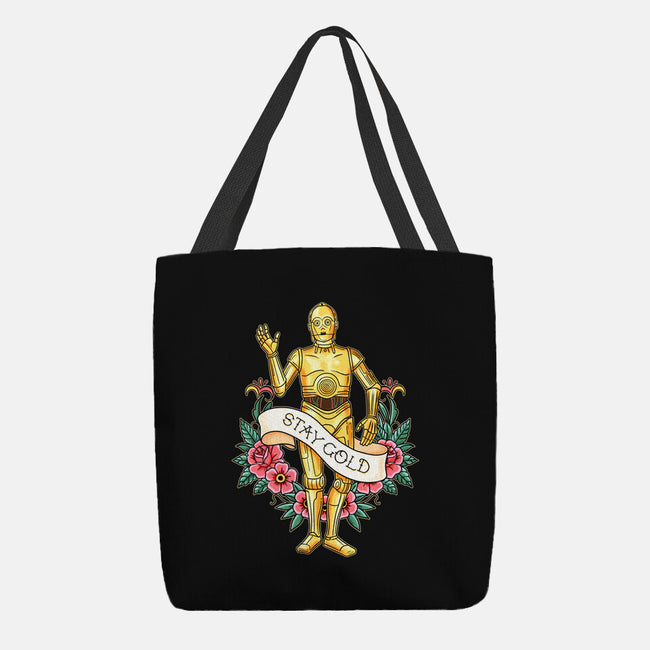 Stay Good Stay Gold-None-Basic Tote-Bag-P1yu5h