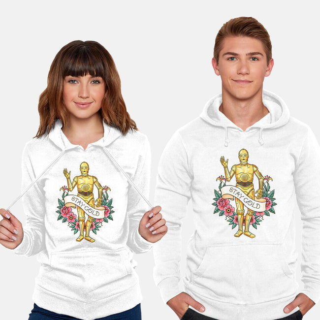 Stay Good Stay Gold-Unisex-Pullover-Sweatshirt-P1yu5h