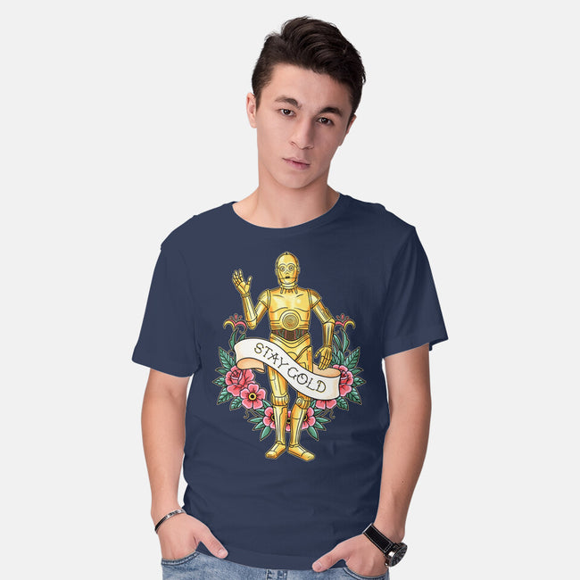 Stay Good Stay Gold-Mens-Basic-Tee-P1yu5h
