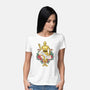 Stay Good Stay Gold-Womens-Basic-Tee-P1yu5h