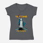 Tatooine Pictures-Womens-V-Neck-Tee-P1yu5h