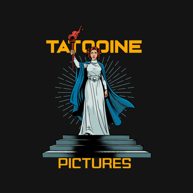 Tatooine Pictures-Womens-Fitted-Tee-P1yu5h