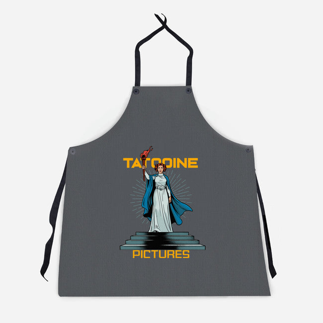 Tatooine Pictures-Unisex-Kitchen-Apron-P1yu5h