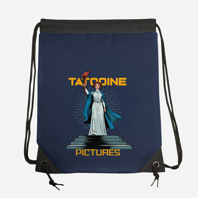Tatooine Pictures-None-Drawstring-Bag-P1yu5h