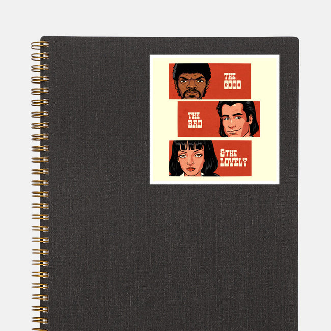Good Bad And Lovely-None-Glossy-Sticker-P1yu5h