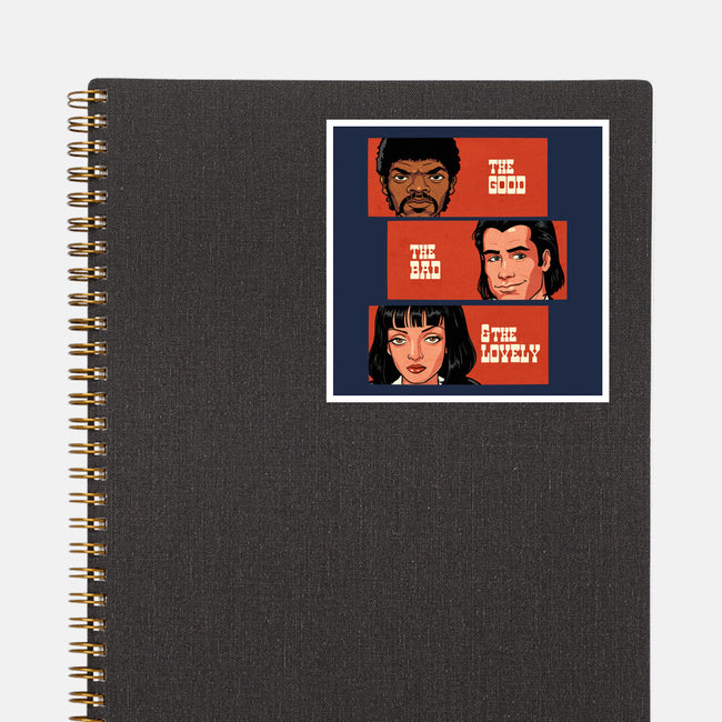 Good Bad And Lovely-None-Glossy-Sticker-P1yu5h