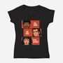 Good Bad And Lovely-Womens-V-Neck-Tee-P1yu5h