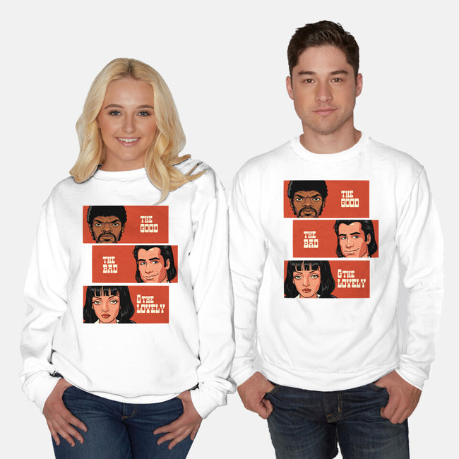 Good Bad And Lovely-Unisex-Crew Neck-Sweatshirt-P1yu5h