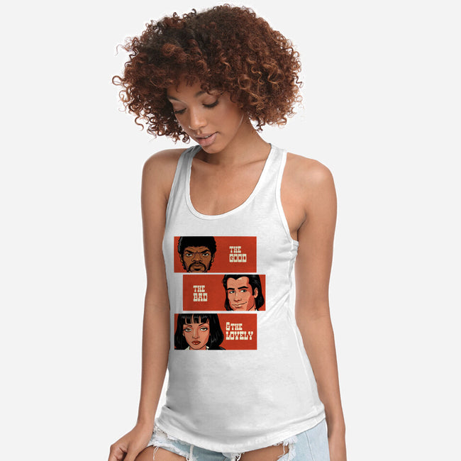 Good Bad And Lovely-Womens-Racerback-Tank-P1yu5h