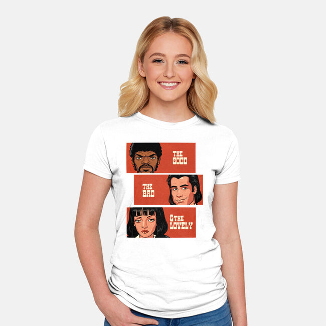 Good Bad And Lovely-Womens-Fitted-Tee-P1yu5h