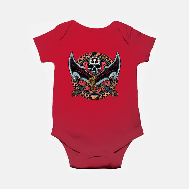 Legend Of The Chaos-Baby-Basic-Onesie-momma_gorilla