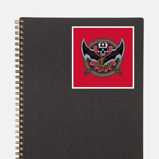 Legend Of The Chaos-None-Glossy-Sticker-momma_gorilla