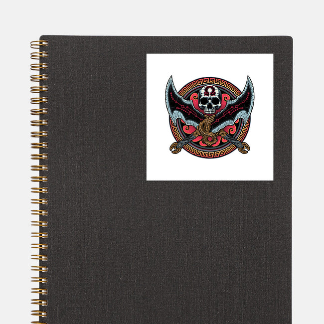Legend Of The Chaos-None-Glossy-Sticker-momma_gorilla