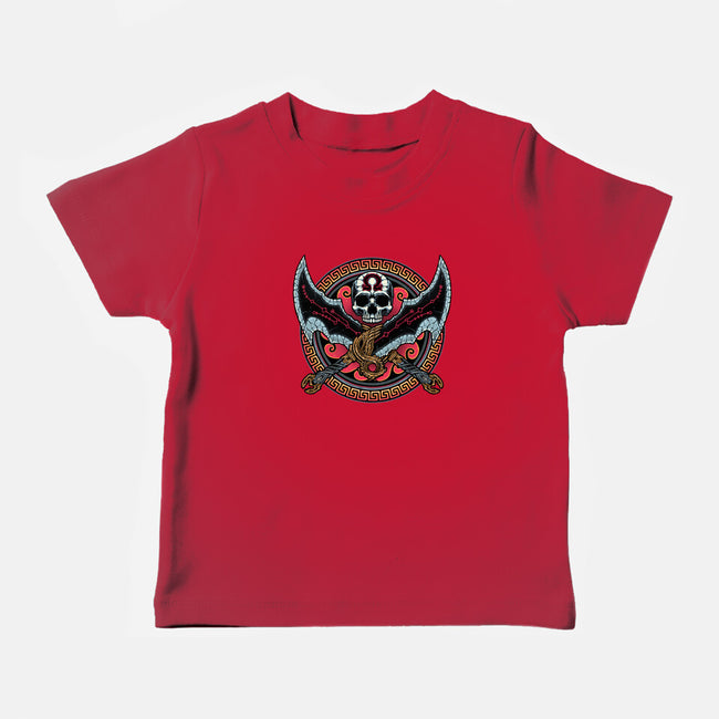 Legend Of The Chaos-Baby-Basic-Tee-momma_gorilla