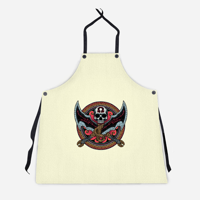 Legend Of The Chaos-Unisex-Kitchen-Apron-momma_gorilla