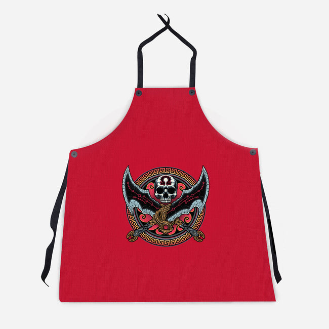 Legend Of The Chaos-Unisex-Kitchen-Apron-momma_gorilla