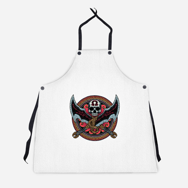 Legend Of The Chaos-Unisex-Kitchen-Apron-momma_gorilla