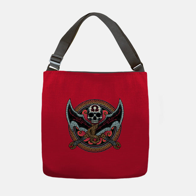 Legend Of The Chaos-None-Adjustable Tote-Bag-momma_gorilla