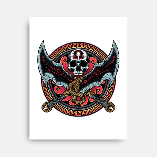 Legend Of The Chaos-None-Stretched-Canvas-momma_gorilla