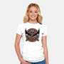 Legend Of The Chaos-Womens-Fitted-Tee-momma_gorilla