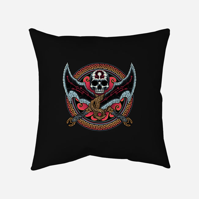 Legend Of The Chaos-None-Removable Cover w Insert-Throw Pillow-momma_gorilla