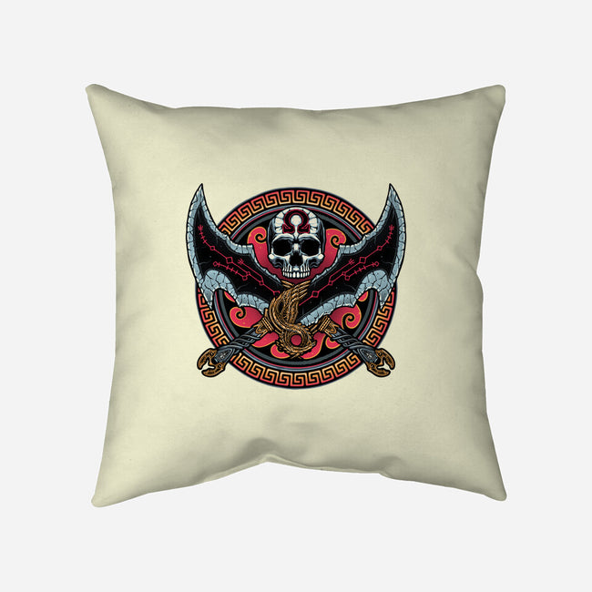 Legend Of The Chaos-None-Removable Cover w Insert-Throw Pillow-momma_gorilla