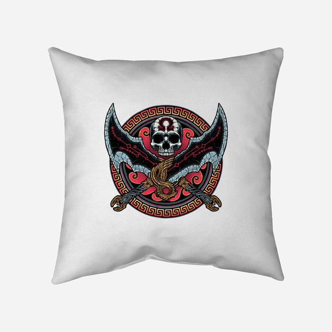 Legend Of The Chaos-None-Removable Cover w Insert-Throw Pillow-momma_gorilla
