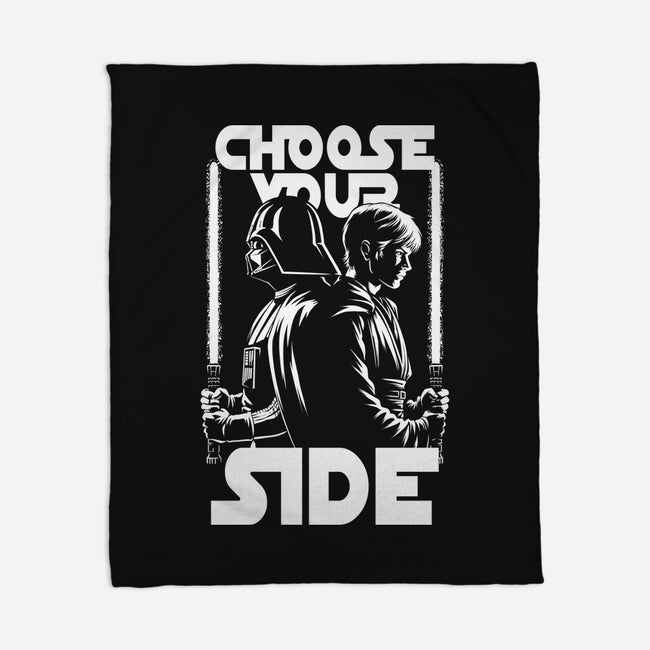 Choose Your Side-None-Fleece-Blanket-Studio Mootant