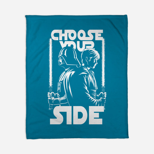 Choose Your Side-None-Fleece-Blanket-Studio Mootant