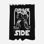 Choose Your Side-None-Polyester-Shower Curtain-Studio Mootant