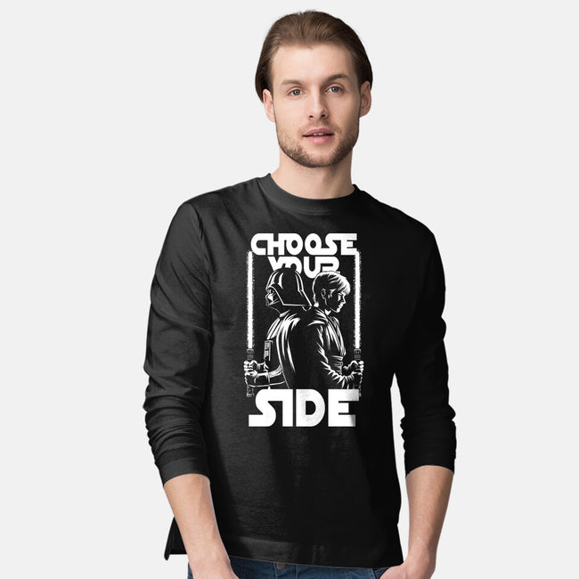 Choose Your Side-Mens-Long Sleeved-Tee-Studio Mootant
