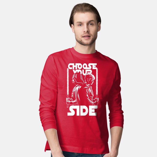 Choose Your Side-Mens-Long Sleeved-Tee-Studio Mootant