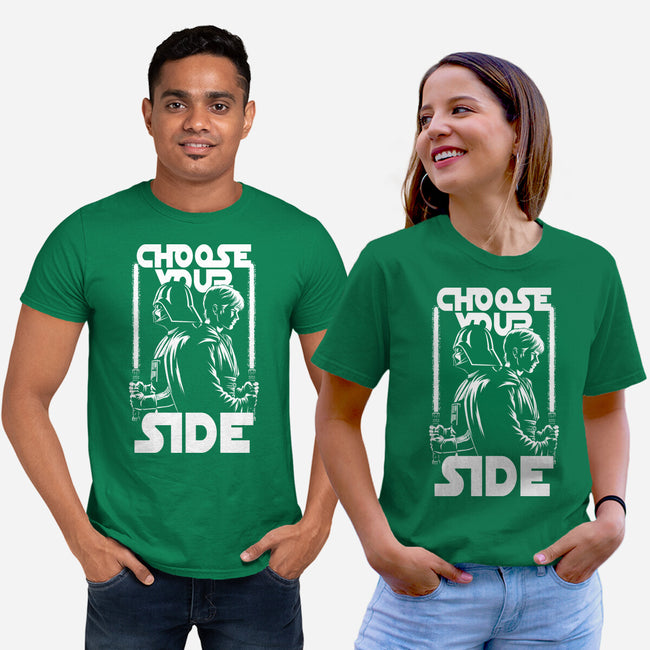 Choose Your Side-Unisex-Basic-Tee-Studio Mootant