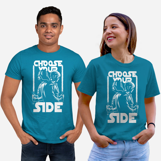 Choose Your Side-Unisex-Basic-Tee-Studio Mootant