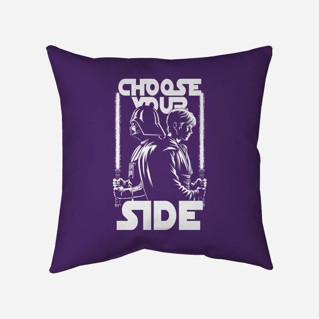 Choose Your Side-None-Removable Cover w Insert-Throw Pillow-Studio Mootant