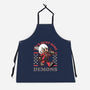 Game Mascot Devil Hunter-Unisex-Kitchen-Apron-Studio Mootant
