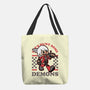Game Mascot Devil Hunter-None-Basic Tote-Bag-Studio Mootant