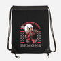 Game Mascot Devil Hunter-None-Drawstring-Bag-Studio Mootant
