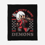 Game Mascot Devil Hunter-None-Fleece-Blanket-Studio Mootant